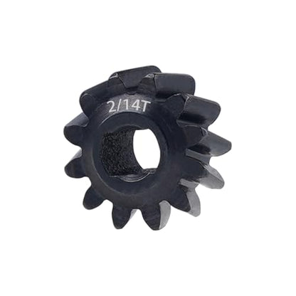 DJX 2/14T Axle Worm Gear Upgrades Part for 1/30 Axial SCX30 Jeep Wrangler JLU Bronco (14T) - size: 2/14T