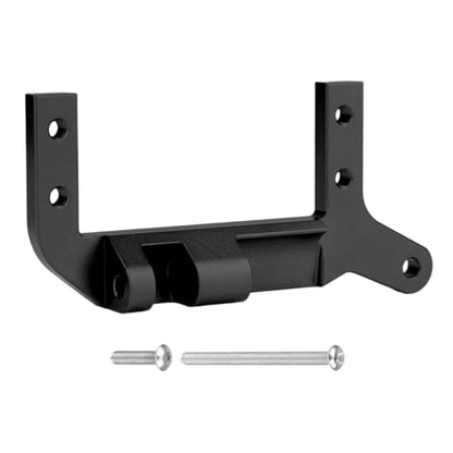 HobbyPark Servo Mount 4-Link Suspension Mounts for TRX4 Crawler Replacement of 3-Link Panhard Bar Upgraded (Black) - color: Black