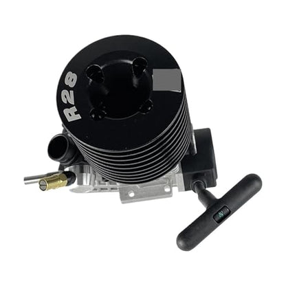 High Performance Methanol Vehicle Nitro Engine Compatible For RC Car 1/8 Buggy Compatible For Monster Truggy FC 28 Engine 4.58CC Pull Starter Engine Carburetor Parts