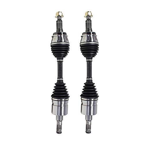 Front CV Axle Shaft Assembly Set Compatible with Hummer H3 2006 2007 2008 2009 2010 H3T 2009 2010 Front Driver Passenger Side 3.5L 3.7L 5.3L L5 V8 AWD 4WD CV Joint Axle Front Left Right Axles - size: NCV10244_NCV10244/Pair