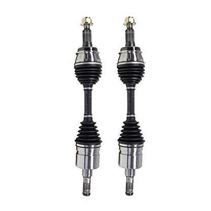 Front CV Axle Shaft Assembly Set Compatible with Hummer H3 2006 2007 2008 2009 2010 H3T 2009 2010 Front Driver Passenger Side 3.5L 3.7L 5.3L L5 V8 AWD 4WD CV Joint Axle Front Left Right Axles - size: NCV10244_NCV10244/Pair