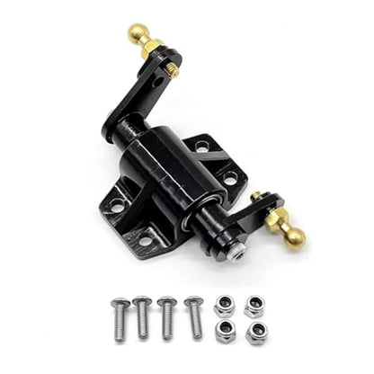 for Tamiya 1/14 Metal Upgrade Steering Gear Bearing Assembly Steering Mount RC Truck Tractor Car Upgrades Parts RC Car Repair Kit