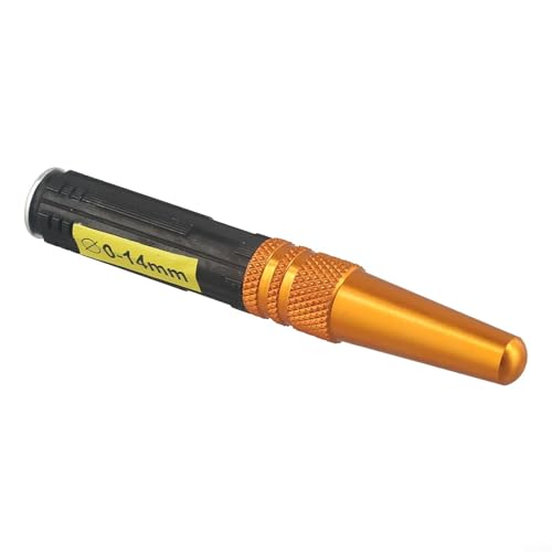 Hole Puncher Tool 014mm Reamer for RC Car Body Shell Adjustments with Non Slip Grip and Handy Size Guide for Easy Hole Sizing (A)