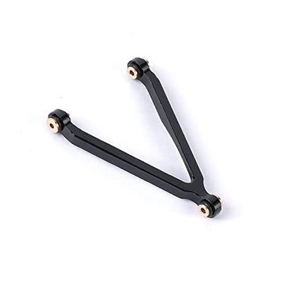Aluminum Alloy Suspension Rod Links Set for Axial SCX24 C10 1/24 RC Crawler Car Upgrade Parts (Black) - color: Black