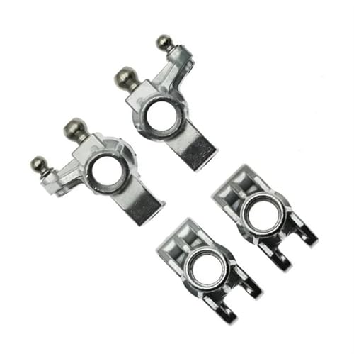 RC Crawlers Components For SCY 16101 16102 16103 16201 16101 Pro 16102 Pro 16103Pro 16201Pro Metal Front Steering Cup Rear Hub Carrier 1/16 RC Car Upgrade Parts(Set) - size: Set