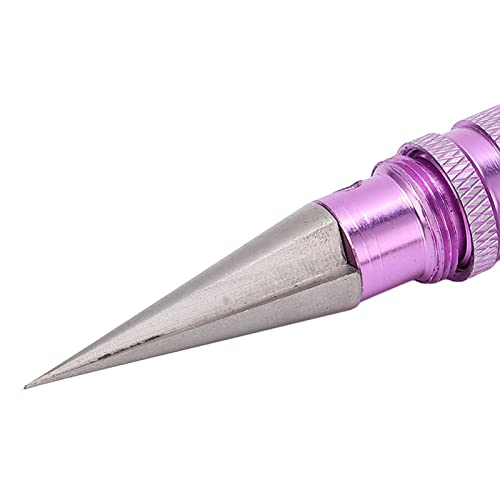 0-14mm Universal RC Reamer Hole Puncher with Aluminum Handle, Curved Scissor Drills Set for RC Car Truck Tank Drone Body Shell Mounting (Violet) - color: Violet