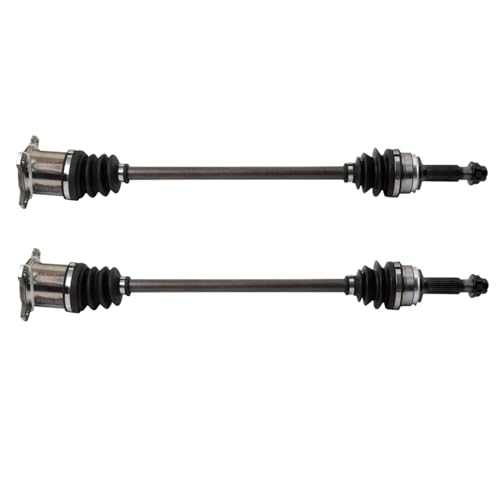 TRQ Rear Driver and Passenger Side CV Axle Assembly Set Compatible with 2015-2021 Lexus NX300h 2016-2018 Toyota RAV4 Hybrid - style: CSA32955