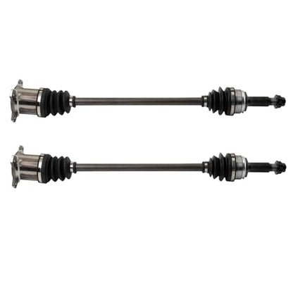 TRQ Rear Driver and Passenger Side CV Axle Assembly Set Compatible with 2015-2021 Lexus NX300h 2016-2018 Toyota RAV4 Hybrid - style: CSA32955