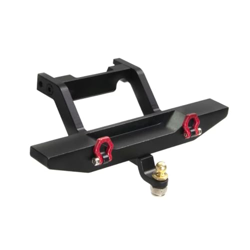 RC Bumper For Defender For TRX4M 1/18 Metal Front And Rear Bumper With Tow Hook RC Crawler Car Upgrade Parts Accessories(Rear) - size: Rear