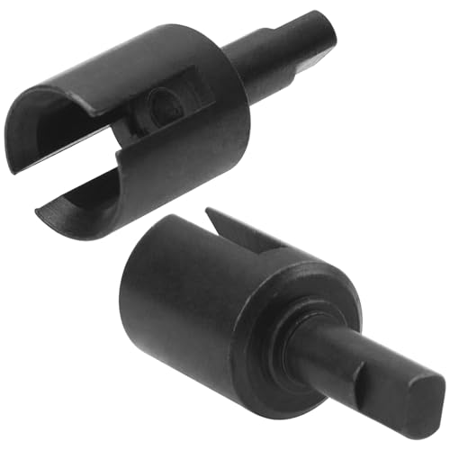 Steel RC Drive Shaft Dogbone Diff Joint Wheel Stub Axle Compatible with Tamiya TT01 TT02 RC Car