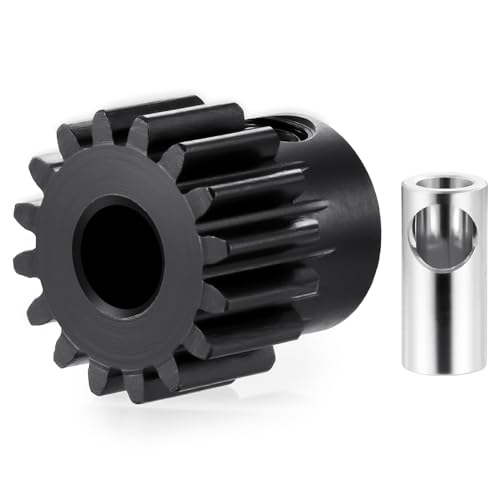 Steel 32P 5mm Pinion Gear 16T Motor Gears for RC Car Upgrade Parts | 1/5 1/6 1/8 1/10 1/14 1/16 1/18 Buggy Monster Truck Drift Off-Road Crawler - size: 16T