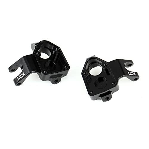 LCX Racing 1/18th RC Crawler Car Front Portal Axles Aluminum Steering Knuckle for Axial Capra UTB18 Unlimited Trail Buggy, Upgrades Parts Accessories (Steering Knuckle)