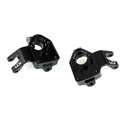 LCX Racing 1/18th RC Crawler Car Front Portal Axles Aluminum Steering Knuckle for Axial Capra UTB18 Unlimited Trail Buggy, Upgrades Parts Accessories (Steering Knuckle)