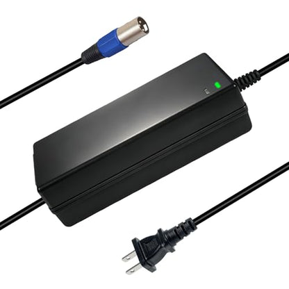 29.4V 2A Charger with XLR Plug for 24V 7S Lithium Battery Charger 24V Universal Battery Charger - size: 2A-Lithium