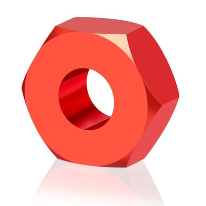 4Pcs Aluminum Wheel Hex Hubs Adapter RC Hex Combiner, Red | Upgrade Parts, For Losi 1/24 Micro-B 2WD, RC Car Buggy - color: Red