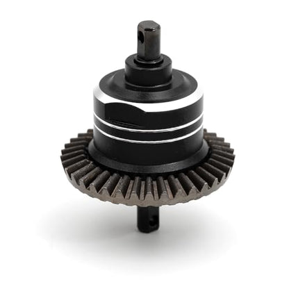 Steel Gear Differential Diff RC Upgraded Parts for TRAXXAS 1/10 Slash 4x4 Stampede 4X4 Rustler 4X4 Hoss 4x4 VXL F-150 RC Car, Black - color: Black