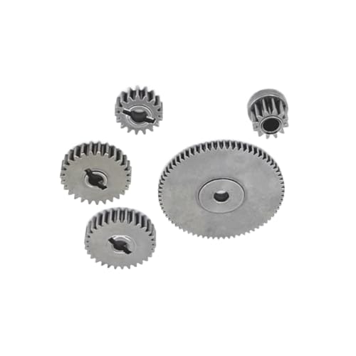 RC Car Accessories for MN128 MN86 MN86S MN86K MN86KS 1/12 Metal Transmission Gearbox Gear Set RC Crawler Car Upgrade Parts(Front and Center) - size: Front and Center