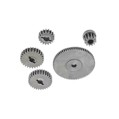 RC Car Accessories for MN128 MN86 MN86S MN86K MN86KS 1/12 Metal Transmission Gearbox Gear Set RC Crawler Car Upgrade Parts(Front and Center) - size: Front and Center