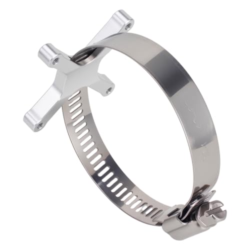 Aluminum 40x40mm RC Cooling Fan Adjustable Mount Bracket, Compatible with 35/43/48/49mm Motors, for 1/5 1/7 1/10 RC Car Truck Buggy Heat Sink Radiator Upgrade Parts (48 49 Silver) - color: 48 49 Silver