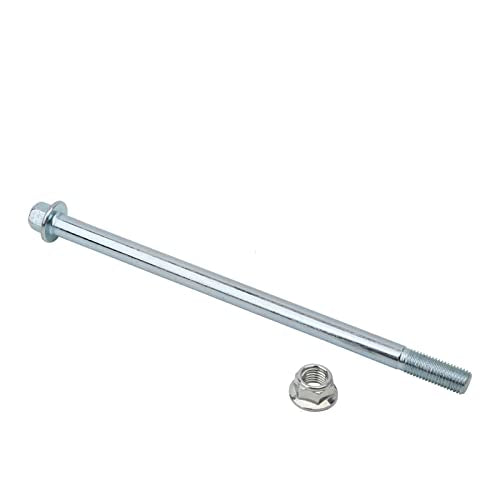 Mokuo 10mm 185mm Front Rear Axle Fit for Motorcycle Pit Dirt Bike Moped Scooter QUAD ATV Mini Bike Parts - size: 10-185
