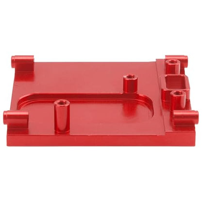 Metal Motor Mount Holder Bracket Fixed Seat Compatible with 2024 New MN99S MN98 V2 Version 1/12 RC Car (Red) - color: Red