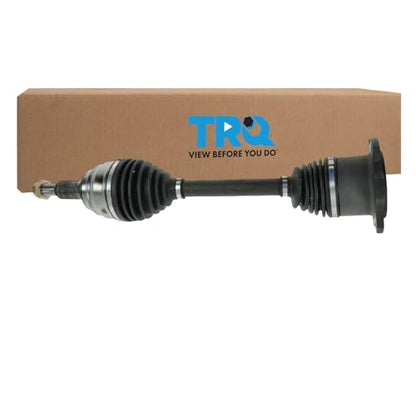 TRQ Front CV Axle Assembly for 07-20 Cadillac Escalade 07-20 Escalade ESV 07-13 Chevrolet Avalanche 07-18 Silverado 1500 07-20 Tahoe 07-18 GMC Sierra 1500 07-20 Yukon 4WD - style: CSA82121