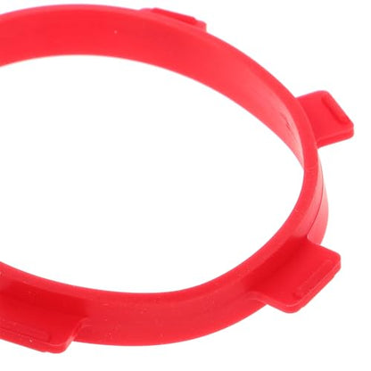 Mikikit Rc Tire Band Tool and Mounting Clamp for Rc Cars and Trucks Red Rubber Glue Bands Replacement Compatible with Short Truck and Camper Tires Essential Wheel Adhesive Accessory