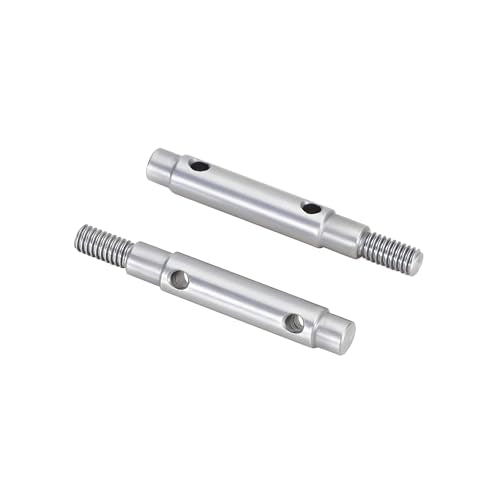 INJORA Stainless Steel Rear Portal Axle Shafts for 1/18 RC Crawler Redcat Ascent-18 Upgrade - size: Rear