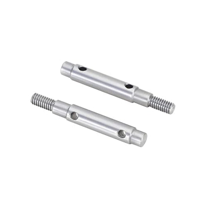 INJORA Stainless Steel Front Portal Axle Shafts for 1/18 RC Crawler Redcat Ascent-18 Upgrade - size: Front