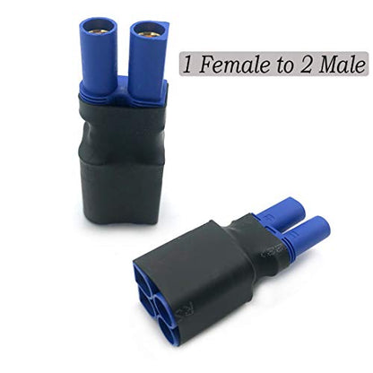 3pcs EC5 Parallel RC Lipo Battery Connector Adapter for RC Quadcopter Multirotor - style: EC5 Parallel Connector