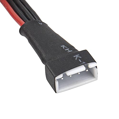 5Pcs ShareGoo 20CM JST-XH Balance Plug Charging Extension Wire Cable 22AWG for RC Car FPV Boat LiPo Battery Balance Charging (4Pin for 3S) - style: 4Pin for 3S