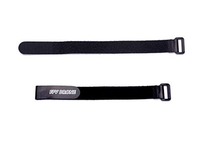 RC Lipo Battery Straps 20mm x 250mm Non-Slip Rubberized Battery Tie Down Straps for RC Drone Boat Car(8Pcs)