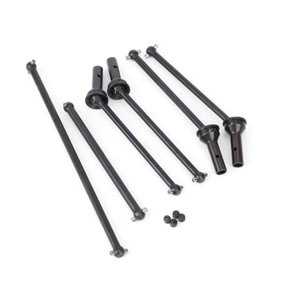 RCAWD Driveshaft Set Front and Rear CVD Drive Shafts Center Driveshafts Dogbones for Arrma Felony Infraction 6S Limitless V1 Upgrade Parts