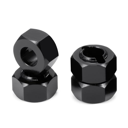 4Pcs Aluminum Wheel Hex Hubs Adapter 8mm RC Hex Combiner | Upgrade Parts, For Losi 1/16 Mini-B, For Losi 1/18 Mini-T 2.0, RC Car