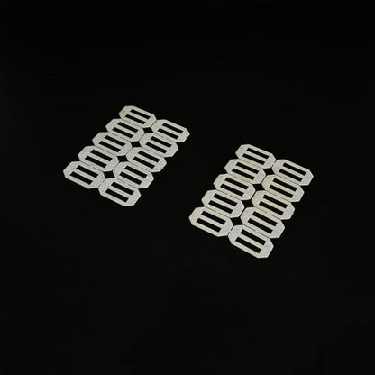 20PCS RC Plane Hinge Folding Leaf Paper Hinges Model Aileron Tail Wing Connector for RC Airplane Aircraft Helicopter DIY Model Plane Fix Wing Parts (17.5x10mm Rectangle) - style: 17.5x10mm Rectangle