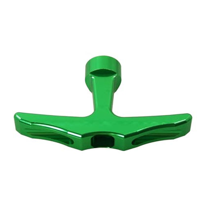 Alloy CNC Pull Starter Handle for Zenoah CY Rovan TSRC Engine (Green) | for 1/5 Hpi Rofun Km Baja Lois 5ive-T FG GoPed Redcat Rc Car Parts - color: Green
