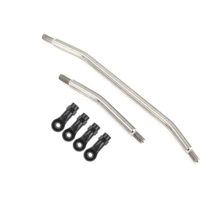 RC Models Parts For Axial For SCX10 II 90046 For 1/10 RC Crawler Car 10Pcs/Set Metal Link Set Plastic Rod End