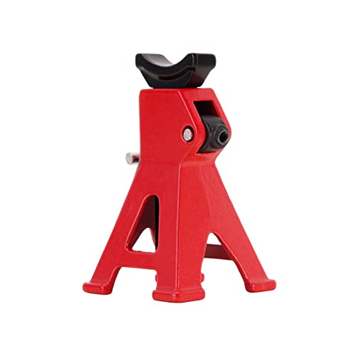 INJORA Mini Jack Stands Metal Adjustable Scale Jack Stands for 1/18 1/24 RC Crawler SCX24 AX24 TRX4M FCX24 Accessories, 13g/pcs