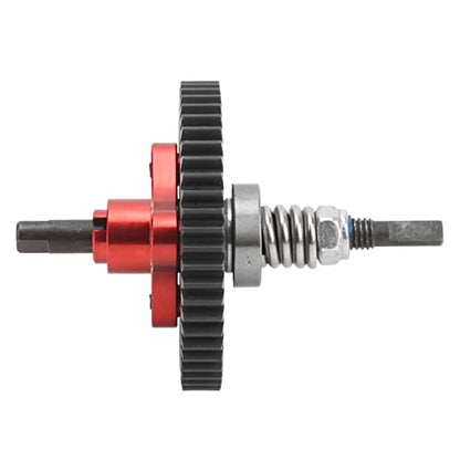 Generic 54T Differential Slipper Clutch Assembly for Slash 4x4 High Strength Aluminum Steel Upgrade Parts (Red) - color: Red