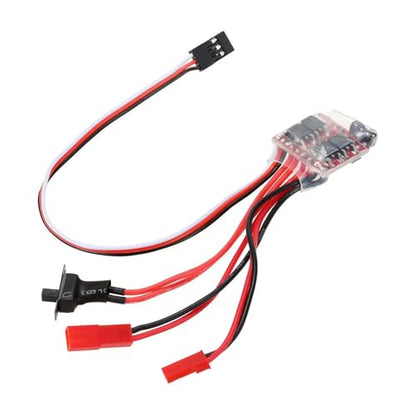 10A / 20A / 30 a Bidirectional Brushed ESC with Brake/Not Brake Mode Brushed Speed Controller for Remote Car Boats Projects Regulation - color: 30a