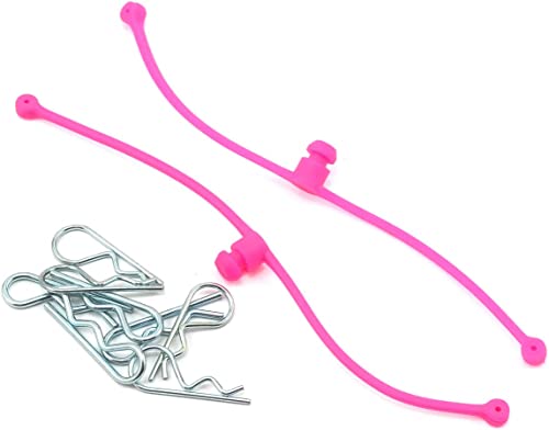 Du-Bro 2251 Pink Body Klip Retainer (2-Pack) - color: Pink