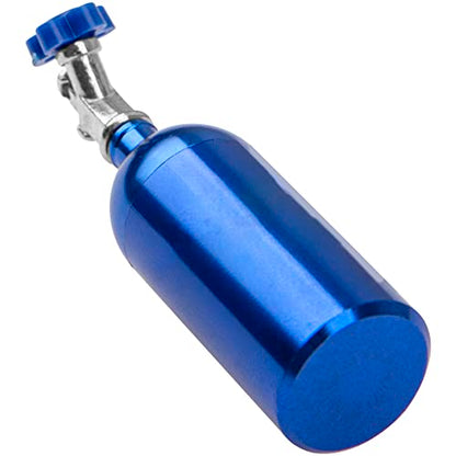 Simulation Nitrogen Bottle Decoration Part Accessory & RC Body Clips Pins with Fixing Bracket Aluminum Pull Tabs Mount