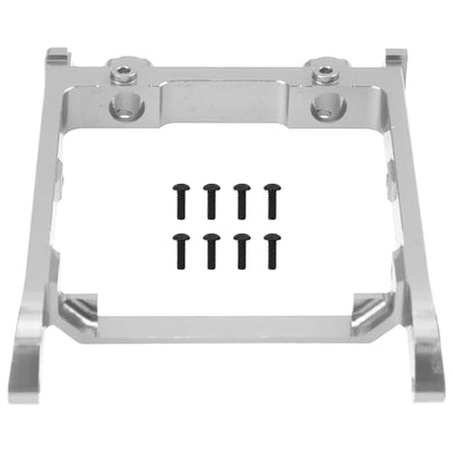Aluminum Alloy Front Bumper Mount Compatible with MN MN128 MN86 MN86S MN86K MN86KS 1/12 RC Crawler Upgrade Parts (Silver) - color: Silver
