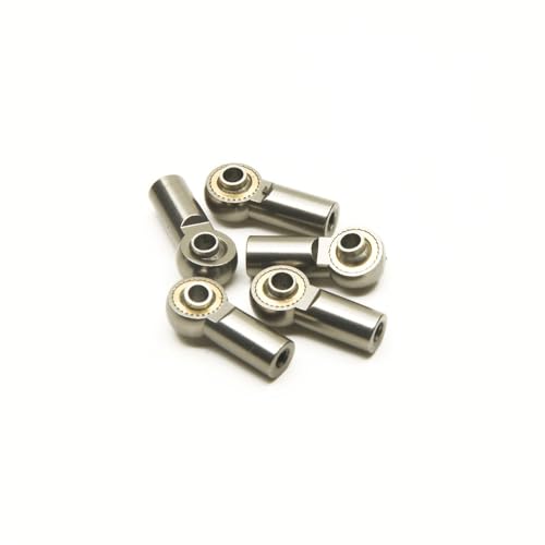 20pcs/Set Aluminum M3 Metal Ball Head Holder for Axial SCX10 Link Rod End Ball Joint for 1/10 RC Car Truck Buggy Crawler ( Color : Red 20pcs )