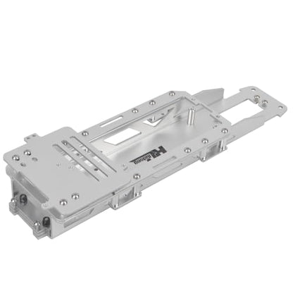 Aluminum Main Chassis for Traxxas Stampede 2WD VXL Brushless Monster Truck Craniac Chassis & ESC Mount 3622 3626 (Sliver) - color: Sliver
