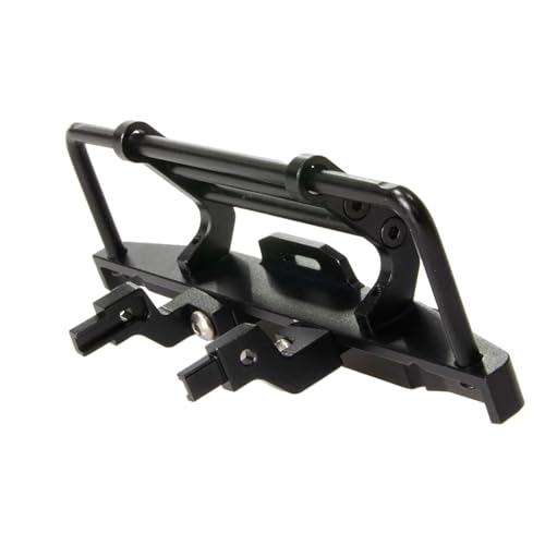 RC Bumper For Defender For TRX4M 1/18 Metal Front And Rear Bumper With Tow Hook RC Crawler Car Upgrade Parts Accessories(1 set) - size: 1 set
