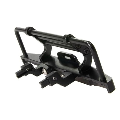 RC Bumper For Defender For TRX4M 1/18 Metal Front And Rear Bumper With Tow Hook RC Crawler Car Upgrade Parts Accessories(1 set) - size: 1 set