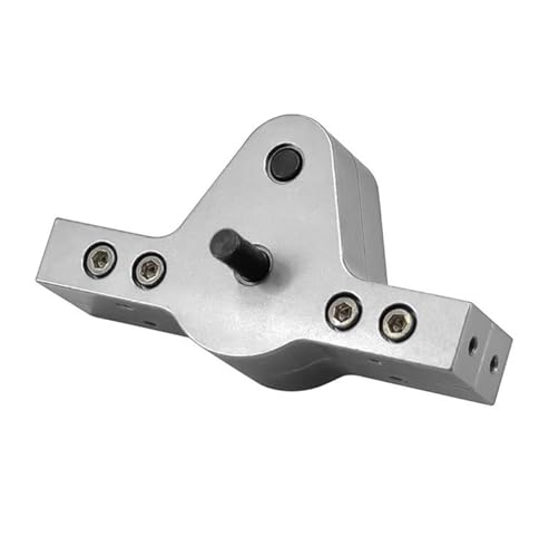 RC Gear Box for Axial Scx10 II Upgrades Parts 1/10 Rc Crawler Car Metal D90 Transfer Case Gearbox with Motor Gear Accessories(Silver) - color: Silver