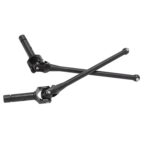 1 Pair RC Metal Front CVD Drive Shaft, Front CVD Transmission Axle for YK 4012 1/10 RC Car, Steel CVD Drive Shaft Set with High Precision and Durability for RC Crawler