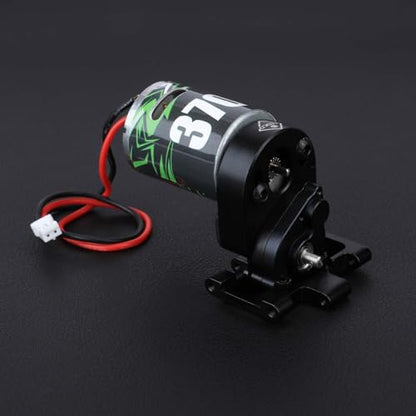 Hobbyplus CR18P 34T 370 Motor Transmission with Gearbox Mount Set for HobbyPlus CR18P Furitek Upgrades 1/18 RC Crawler